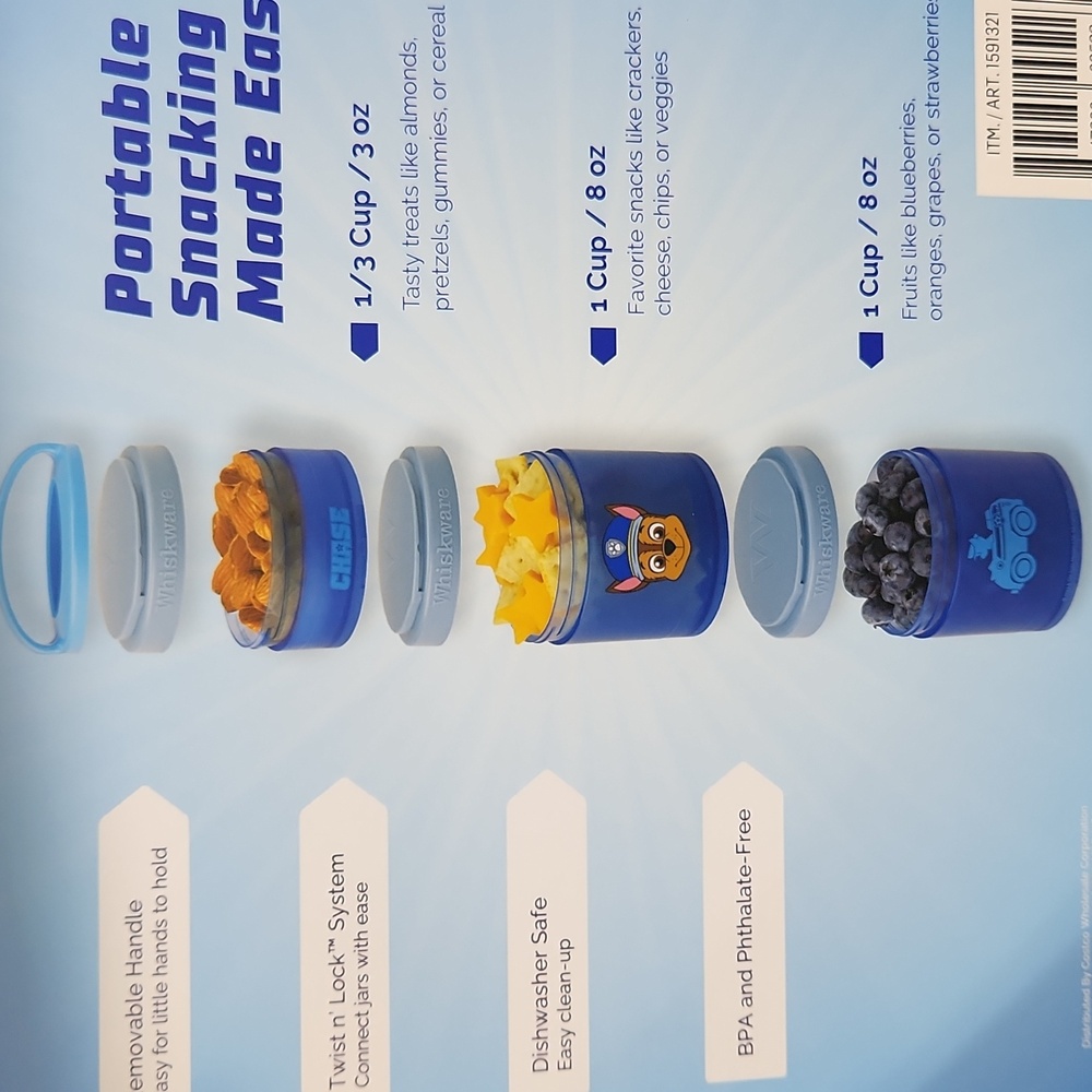 Whiskware Paw Patrol NWT NIB - Picture 3 of 3